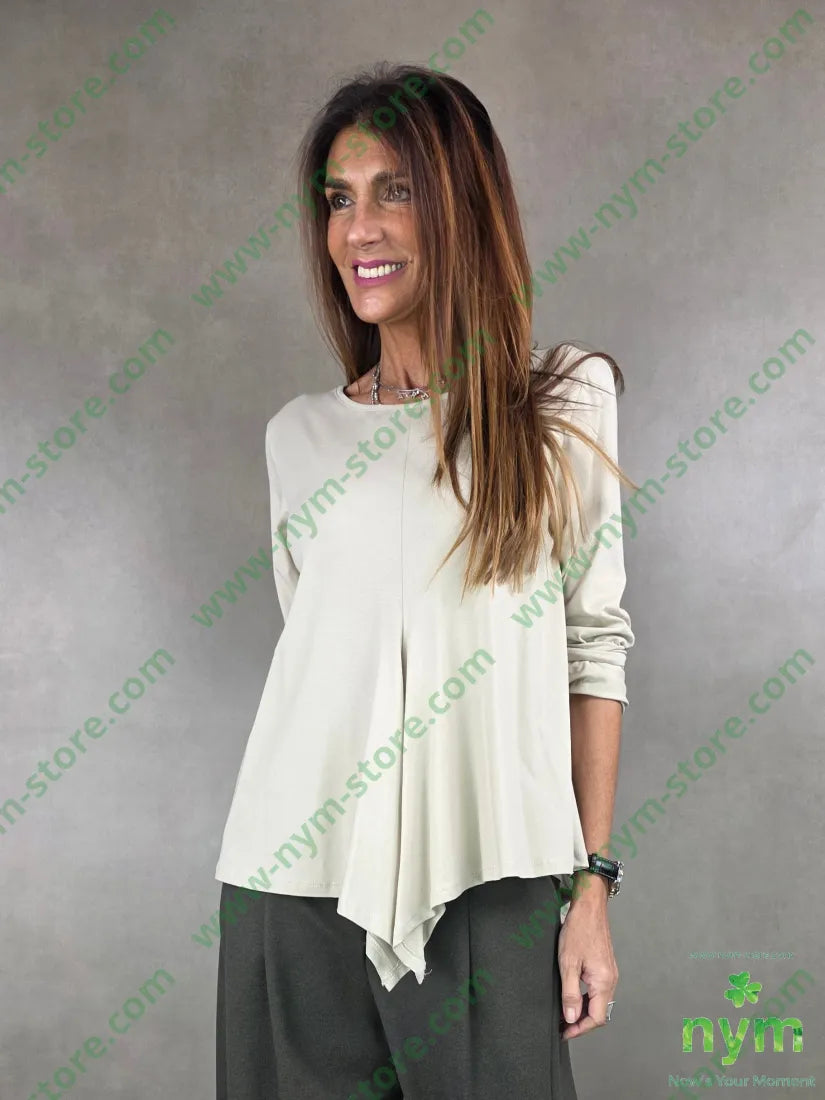 ts punta sbieco 94co6ea U / SABBIA / AI25 TSHIRT