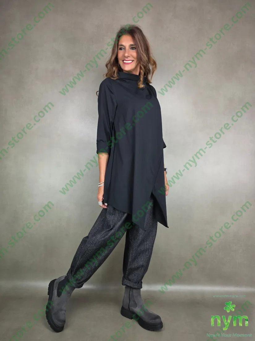 ts trapezio collo sormonto 95co5ea TSHIRT