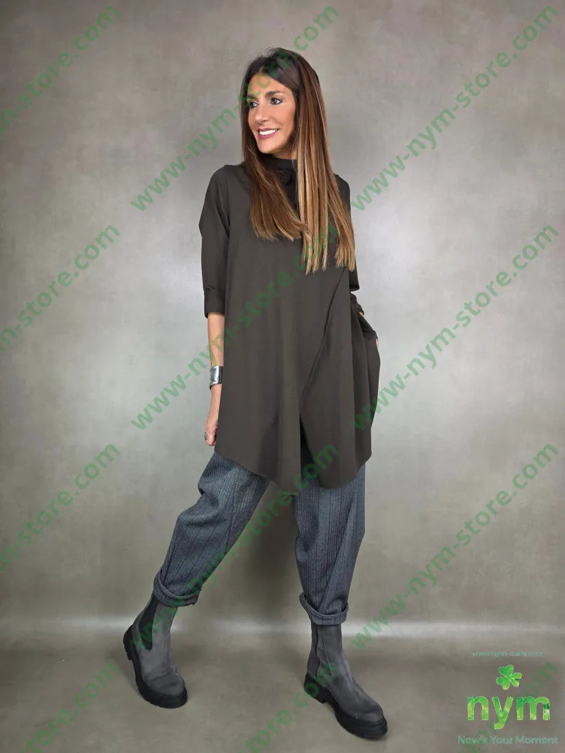 ts trapezio collo sormonto 95co5ea TSHIRT