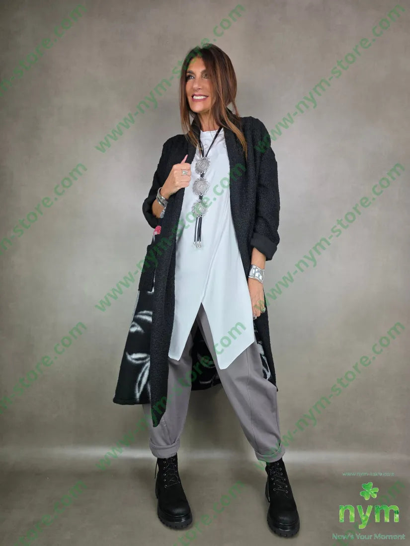 ts trapezio collo sormonto 95co5ea TSHIRT