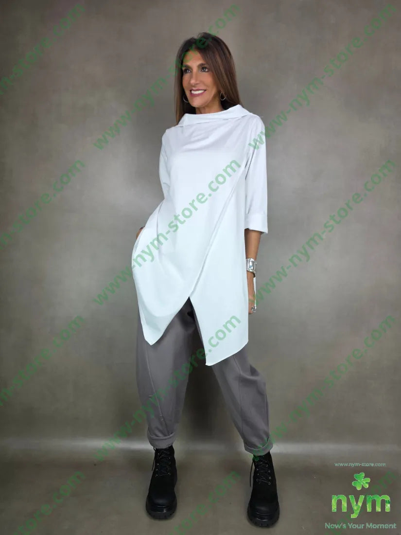 ts trapezio collo sormonto 95co5ea TSHIRT