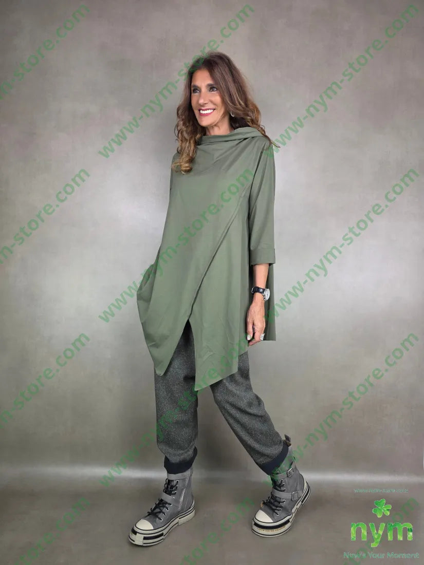 ts trapezio collo sormonto 95co5ea TSHIRT