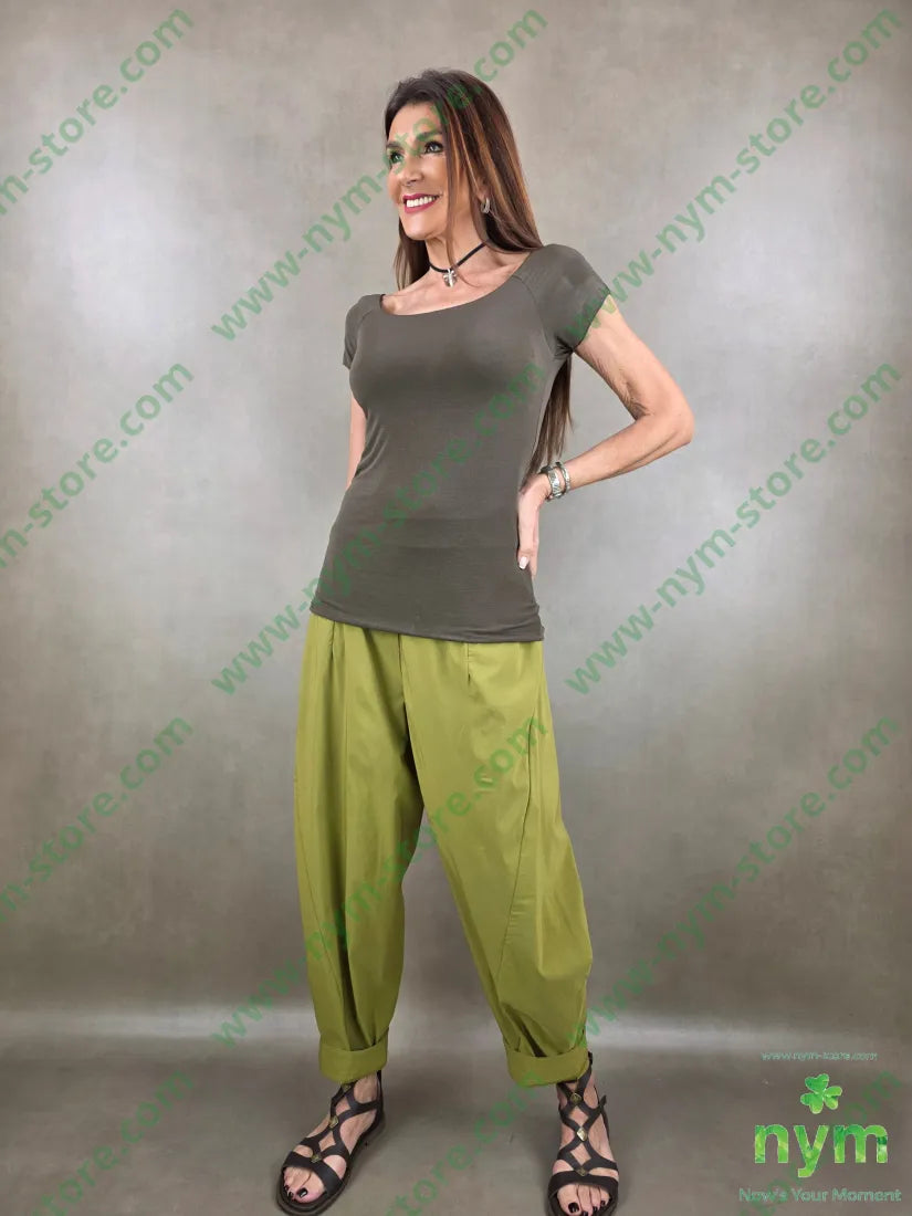 tshirt a giro ampio misto seta 89md6ea5se - TSHIRT