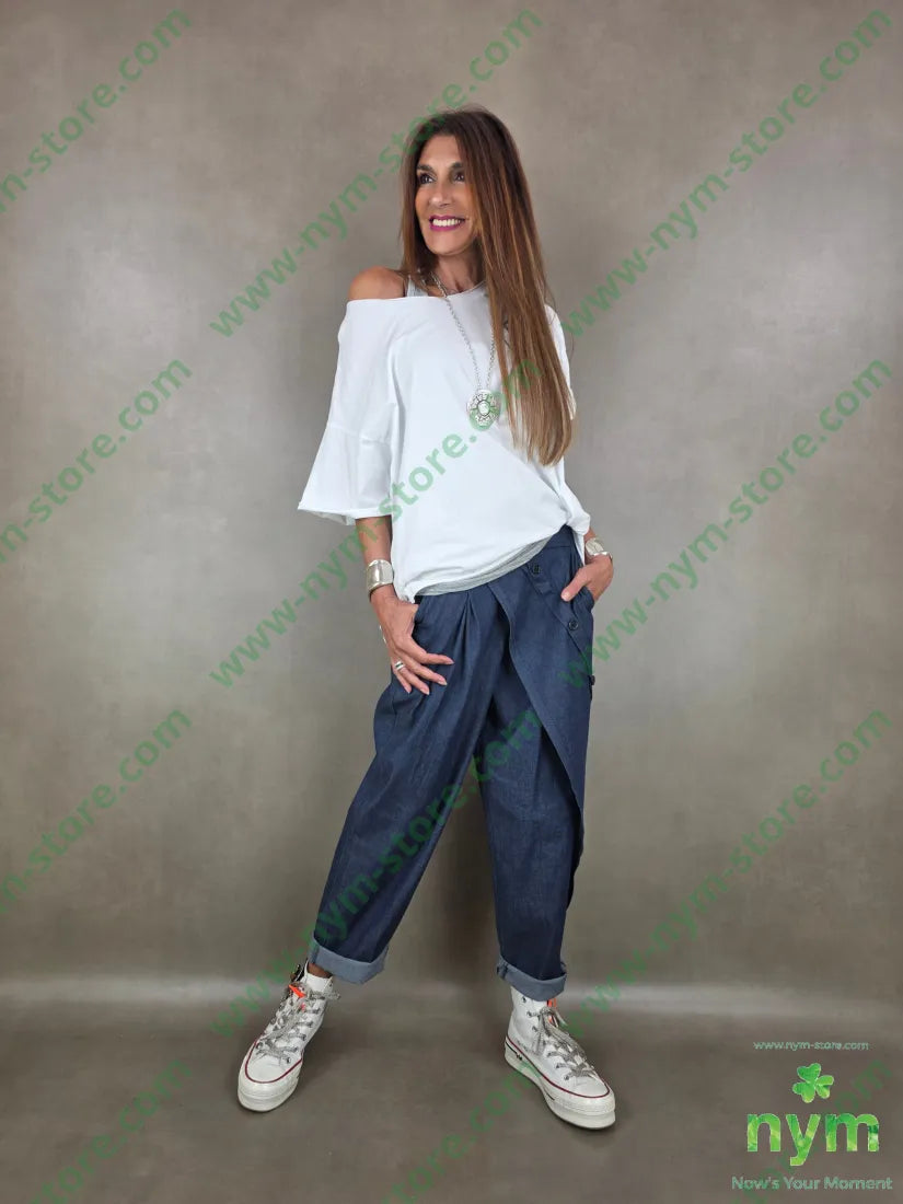 tshirt a scatoletta in taglio vivo 95co5ea - TSHIRT