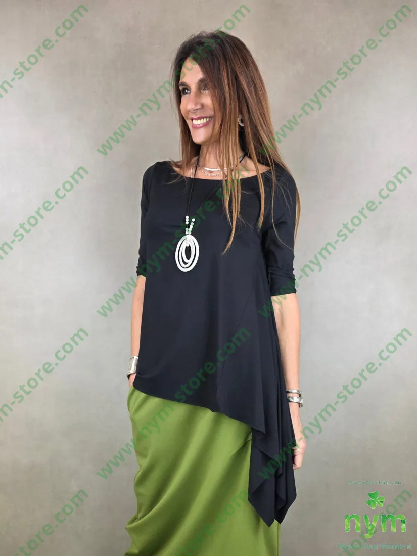 tshirt balza lato 92co8ea U / NERO / PE26 TSHIRT