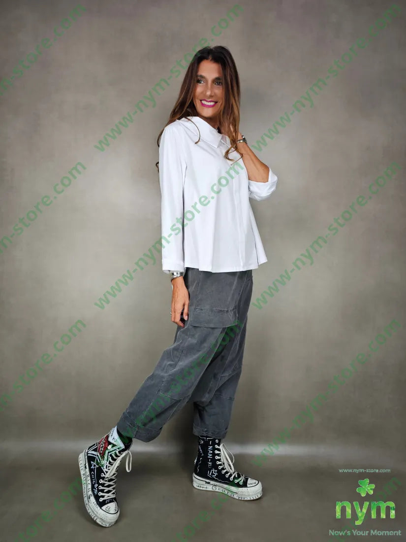 tshirt colletto manica lunga 95co5ea TSHIRT