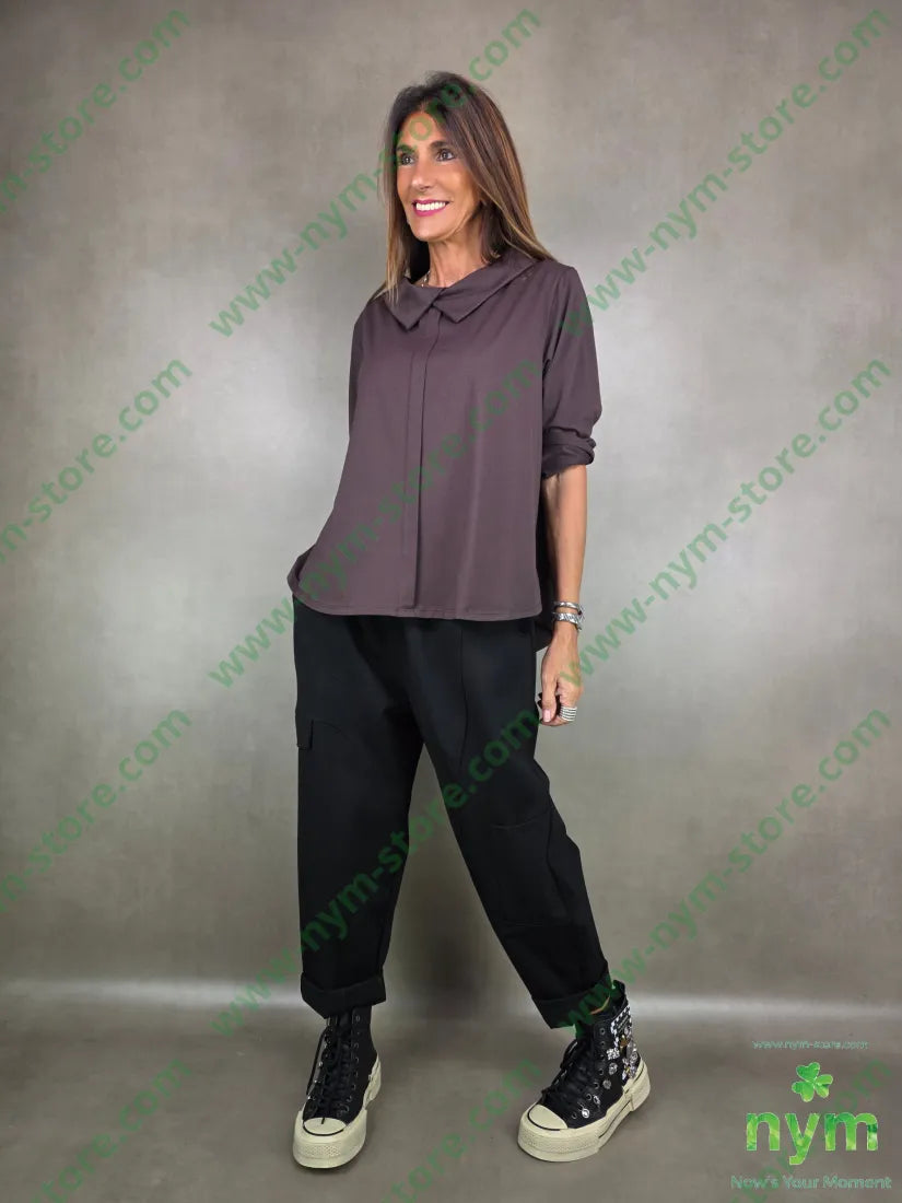 tshirt colletto manica lunga 95co5ea TSHIRT