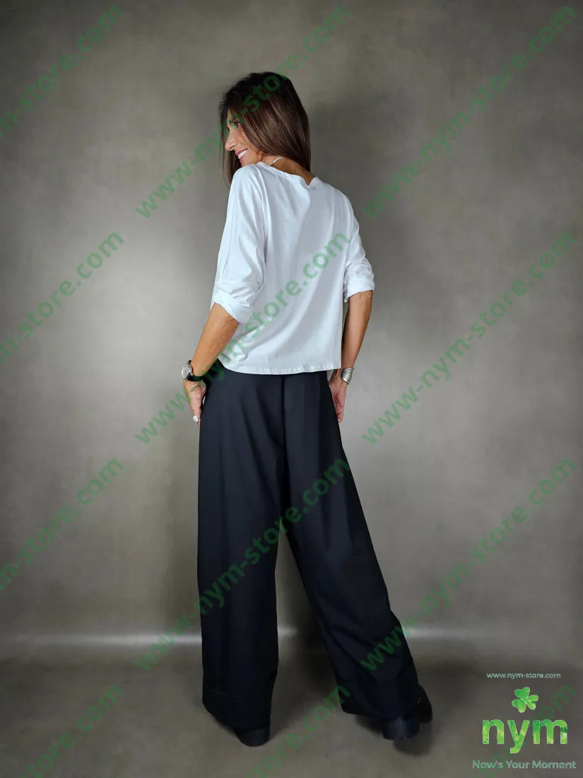 tshirt collo morbido manica lunga 100co TSHIRT