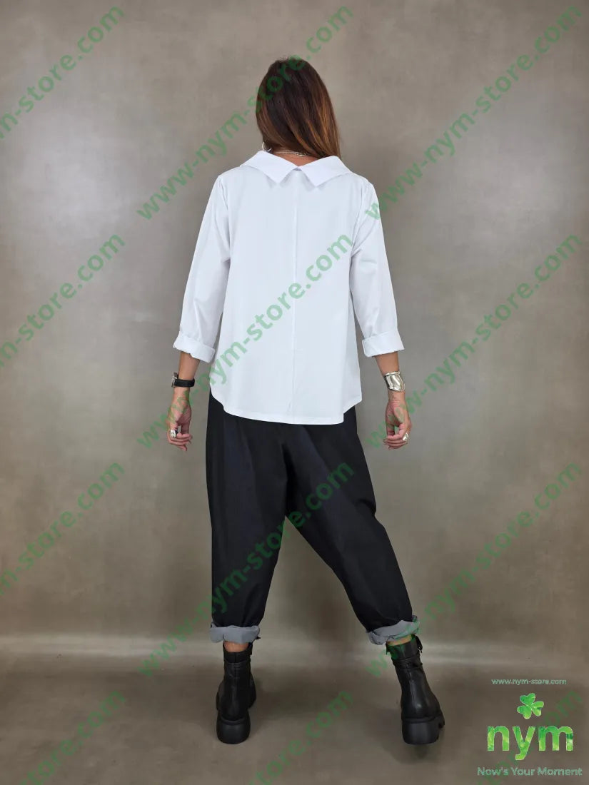 tshirt con collo 95co5ea - U / BIANCO / AI26 - TSHIRT