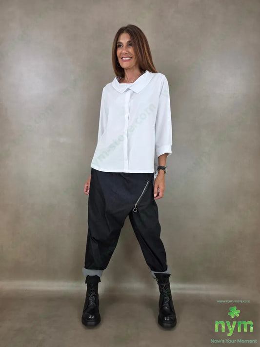 tshirt con collo 95co5ea - U / BIANCO / AI26 - TSHIRT