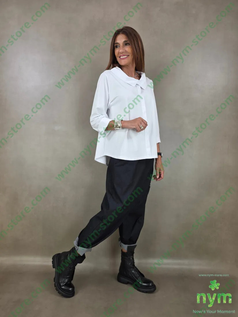 tshirt con collo 95co5ea - U / BIANCO / AI26 - TSHIRT