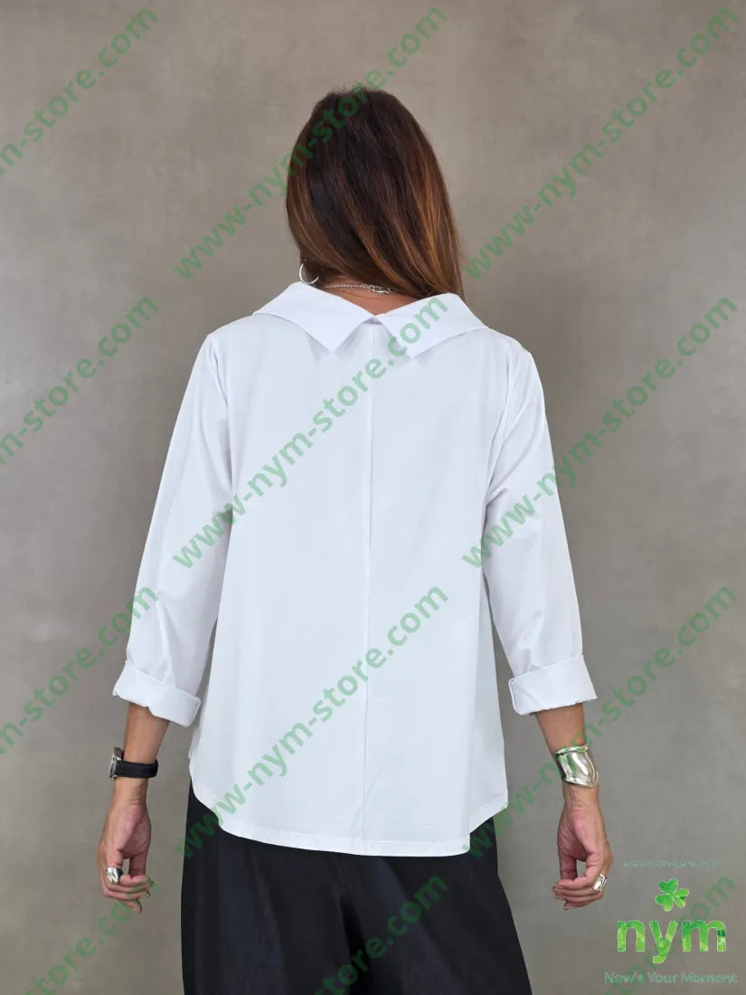 tshirt con collo 95co5ea - U / BIANCO / AI26 - TSHIRT