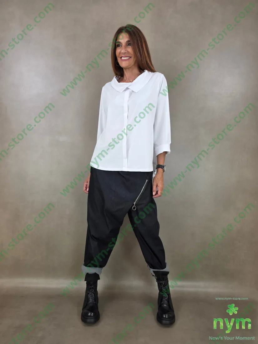 tshirt con collo 95co5ea - U / BIANCO / AI26 - TSHIRT