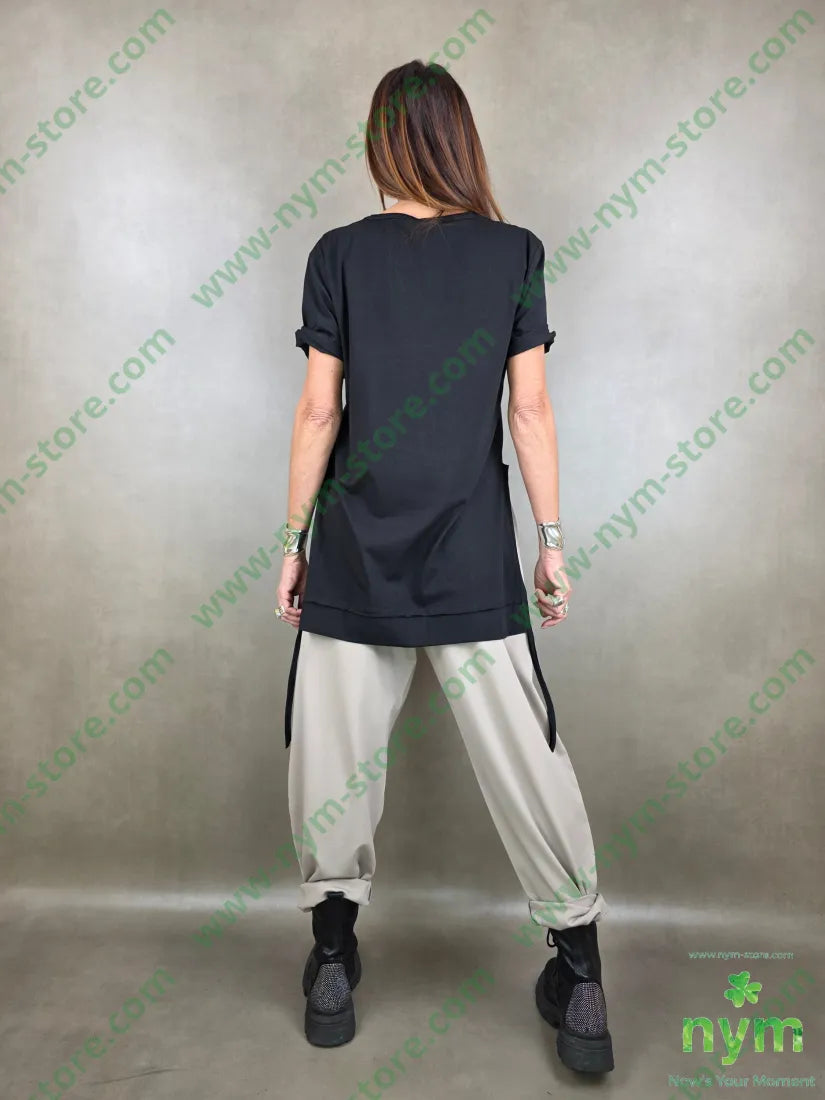 tshirt con pendenti bielastico 95co5ea TSHIRT