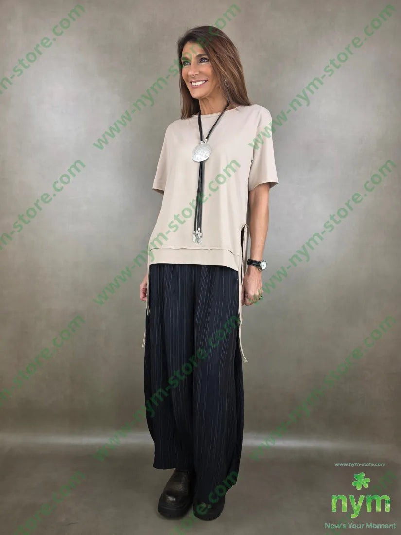 tshirt con pendenti bielastico 95co5ea TSHIRT