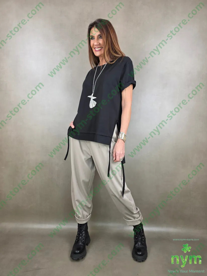 tshirt con pendenti bielastico 95co5ea TSHIRT