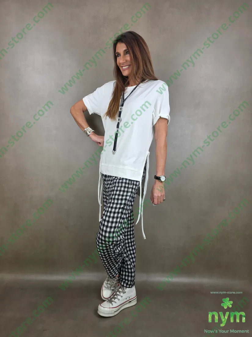 tshirt con pendenti bielastico 95co5ea TSHIRT