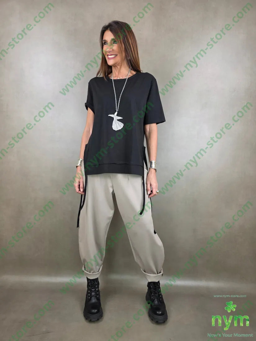 tshirt con pendenti bielastico 95co5ea TSHIRT