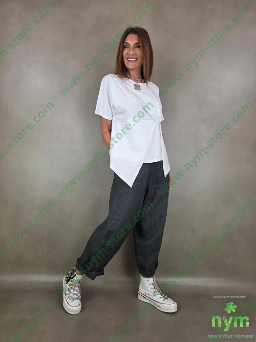 tshirt corta spacco chiuso 95co5ea - TSHIRT