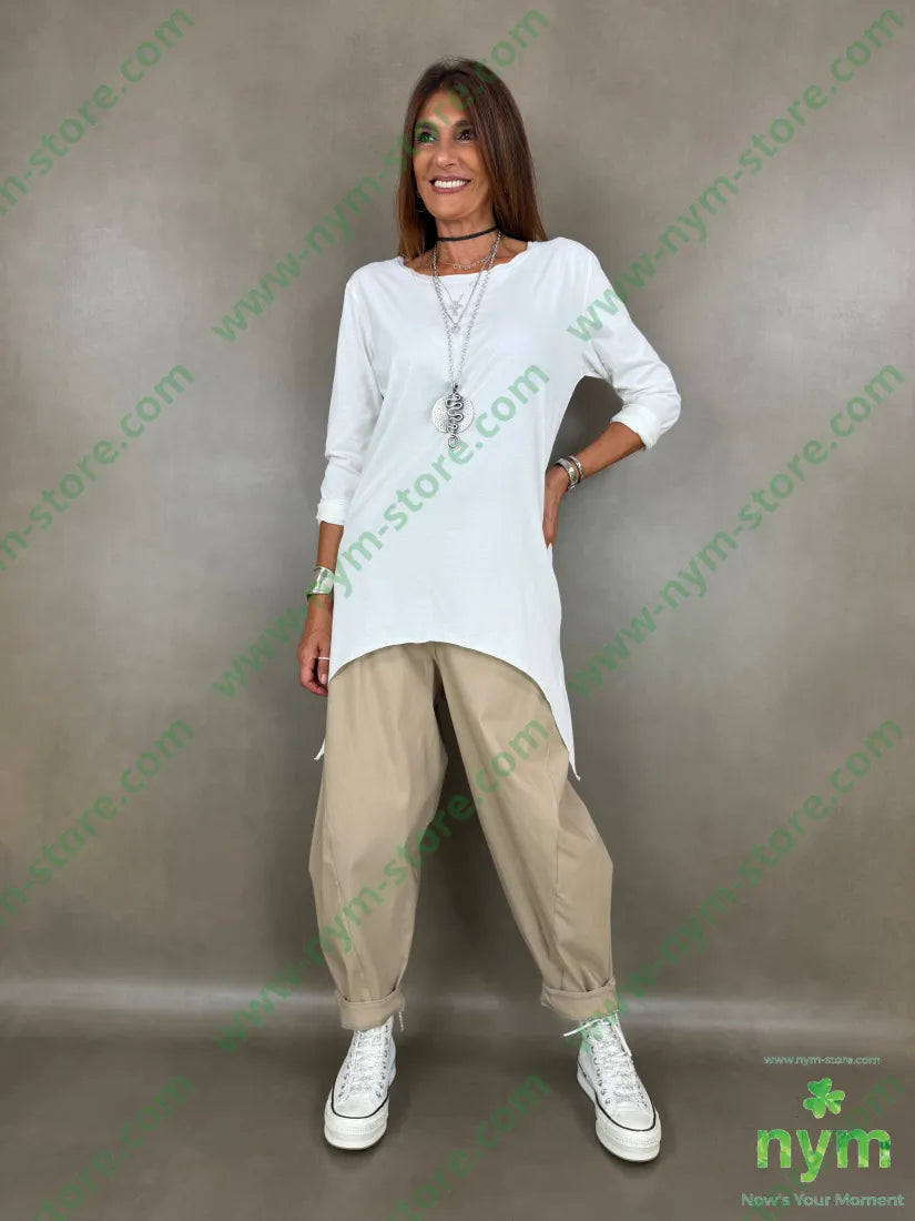 tshirt cotone sorriso fondo - TSHIRT