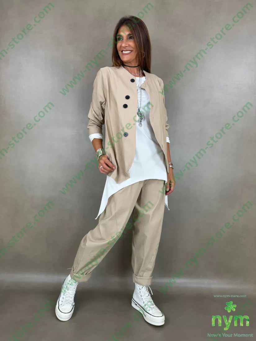 tshirt cotone sorriso fondo - TSHIRT