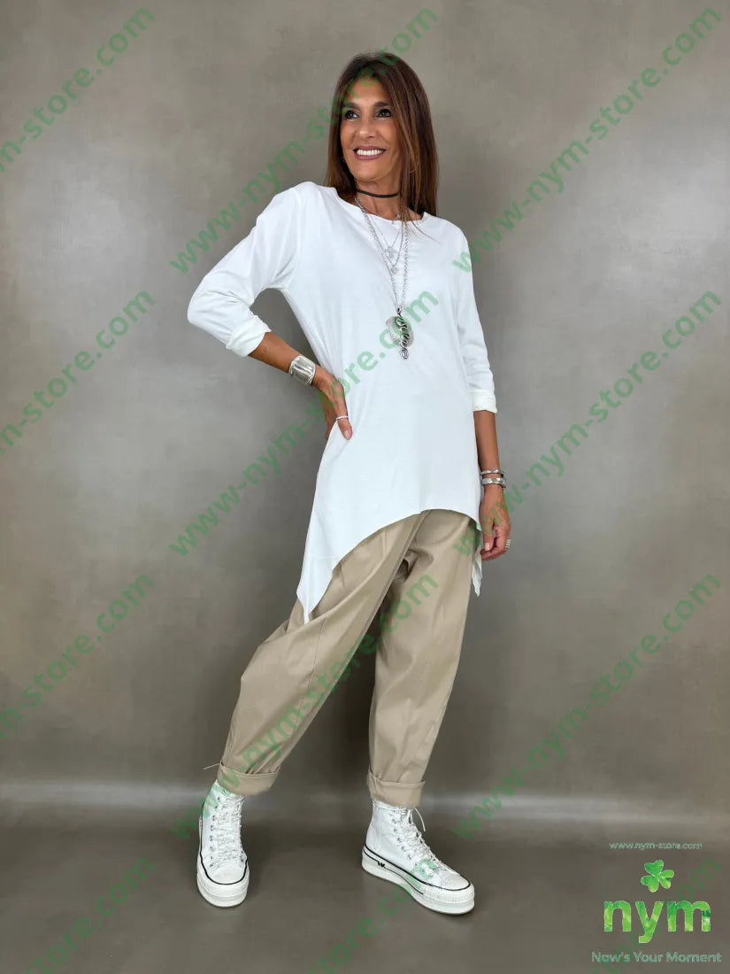tshirt cotone sorriso fondo - TSHIRT