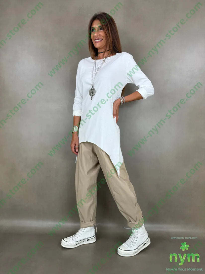 tshirt cotone sorriso fondo - TSHIRT