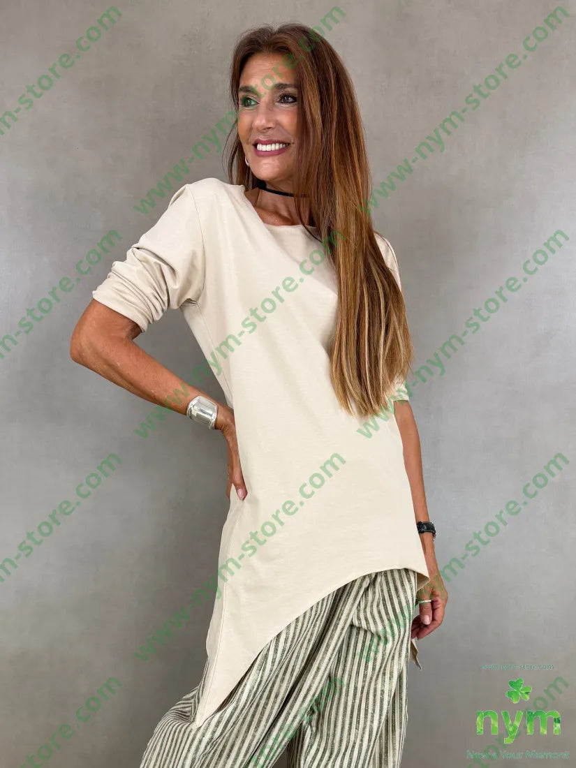 tshirt cotone sorriso fondo - TSHIRT