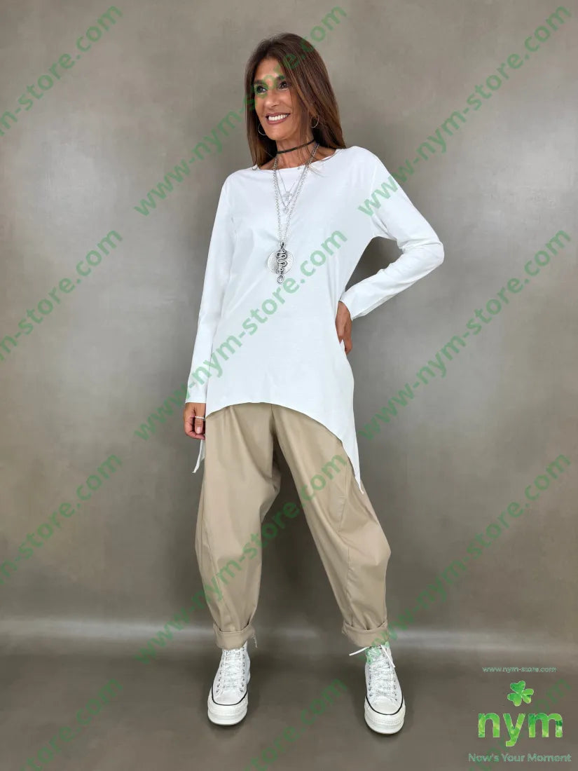 tshirt cotone sorriso fondo - TSHIRT