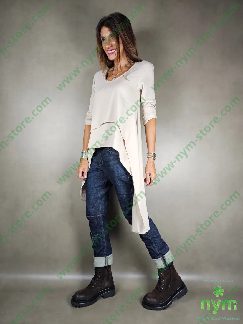 tshirt doppia balza bielastico 95co5ea TSHIRT