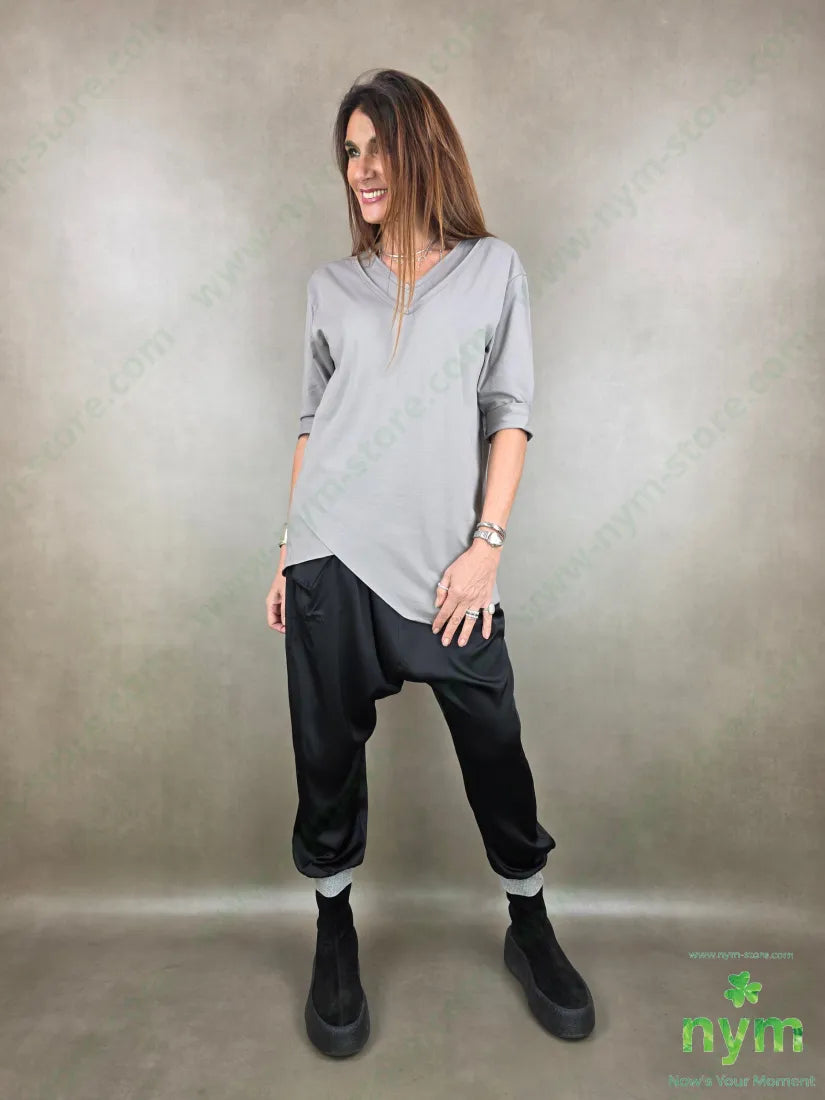 tshirt doppio scollo bielastico 95co5ea TSHIRT