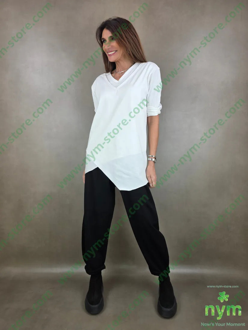 tshirt doppio scollo bielastico 95co5ea TSHIRT