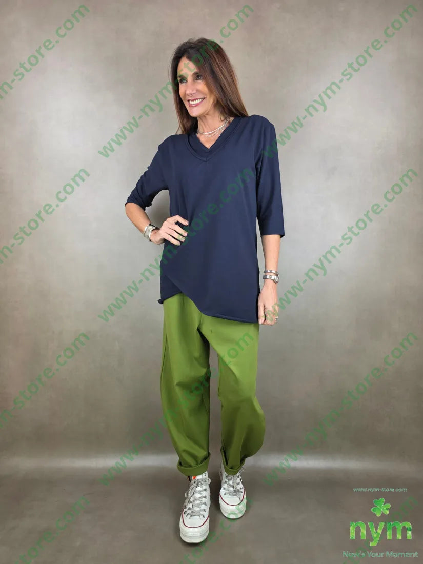 tshirt doppio scollo bielastico 95co5ea TSHIRT