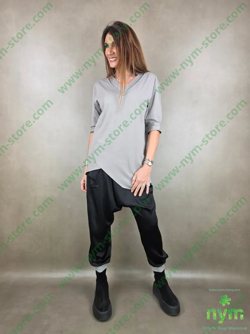 tshirt doppio scollo bielastico 95co5ea TSHIRT