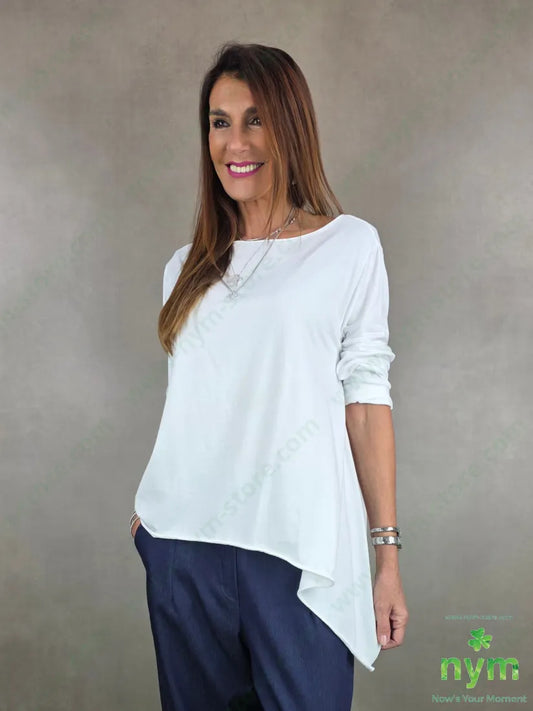 tshirt due punte tessuto jersey 100co U / BIANCO / PE26 TSHIRT