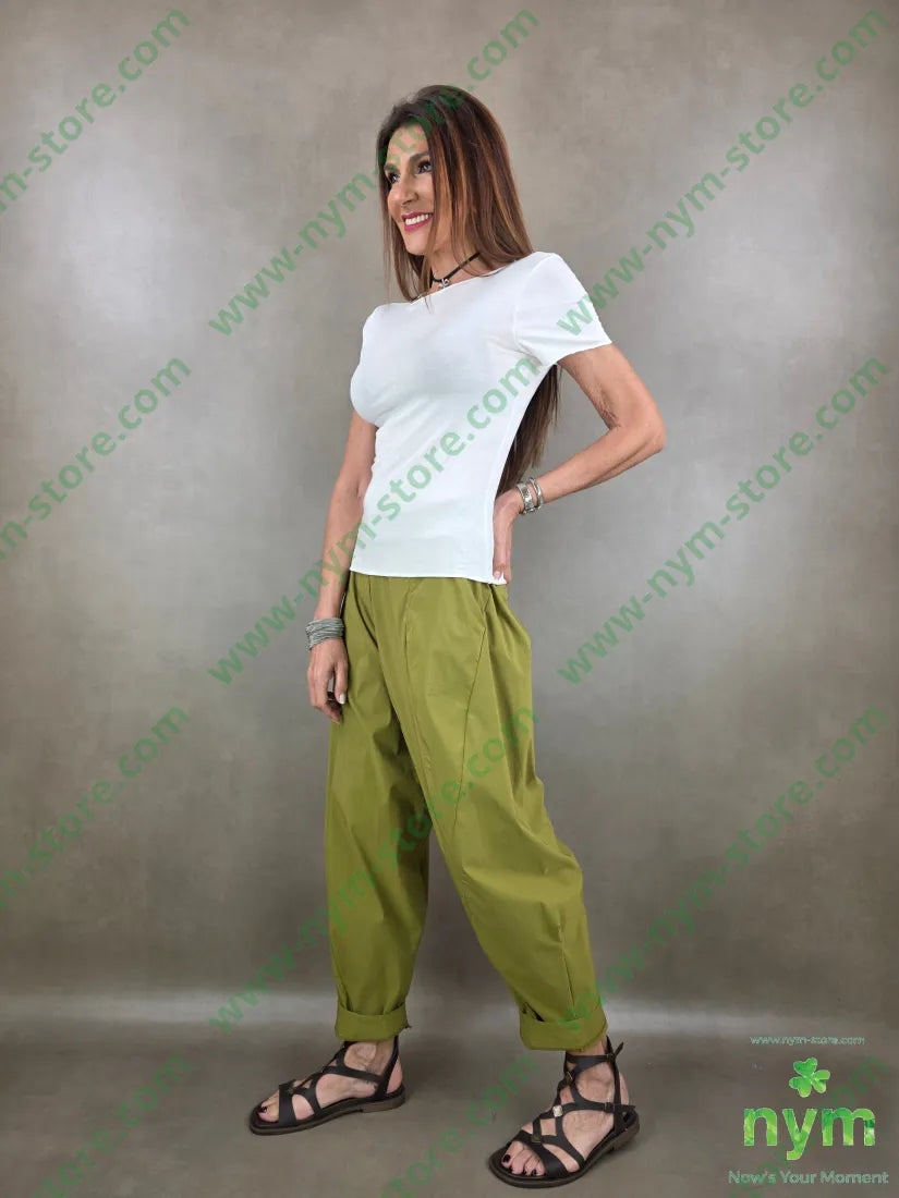 tshirt girocollo misto seta 89md6ea5se - TSHIRT
