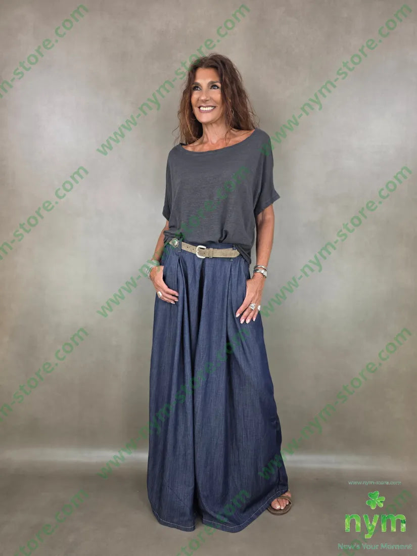 tshirt lino manica kimono 100li - TSHIRT