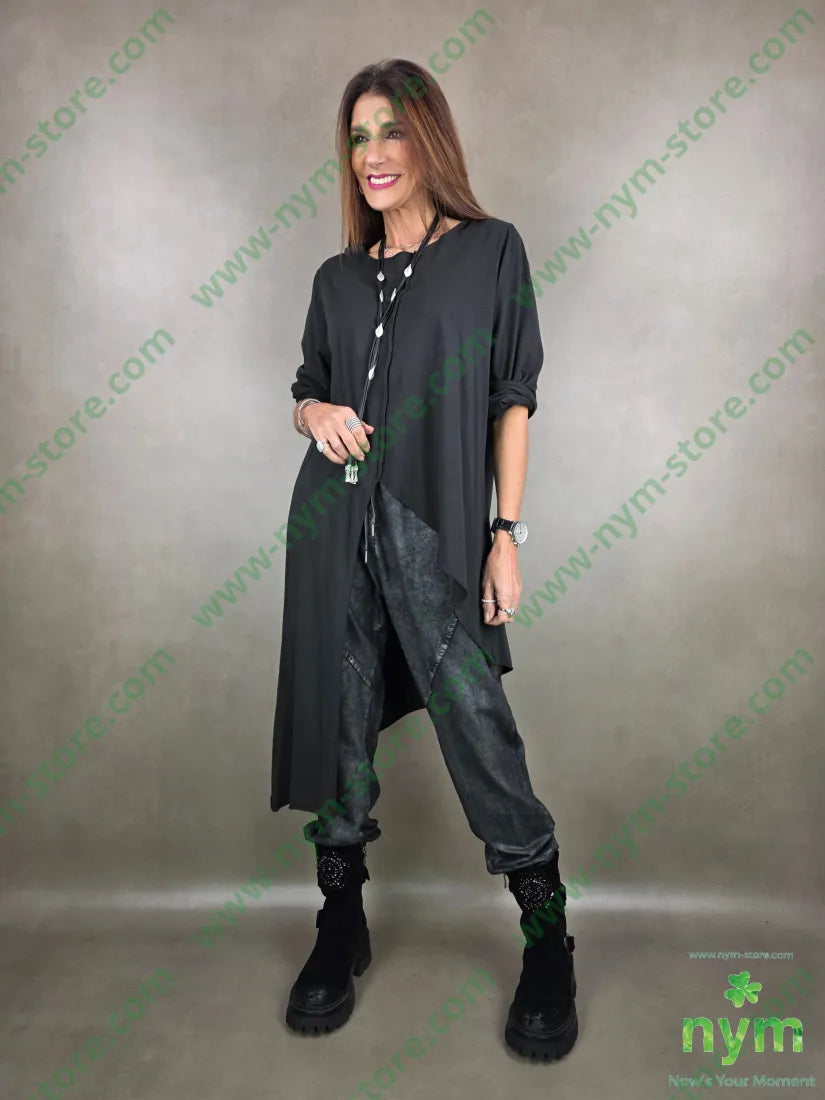 tshirt lunga cucitura taglio vivo 65vi30ny5ea TSHIRT