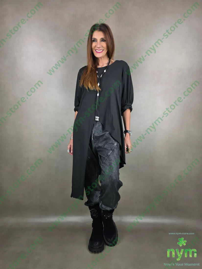 tshirt lunga cucitura taglio vivo 65vi30ny5ea TSHIRT