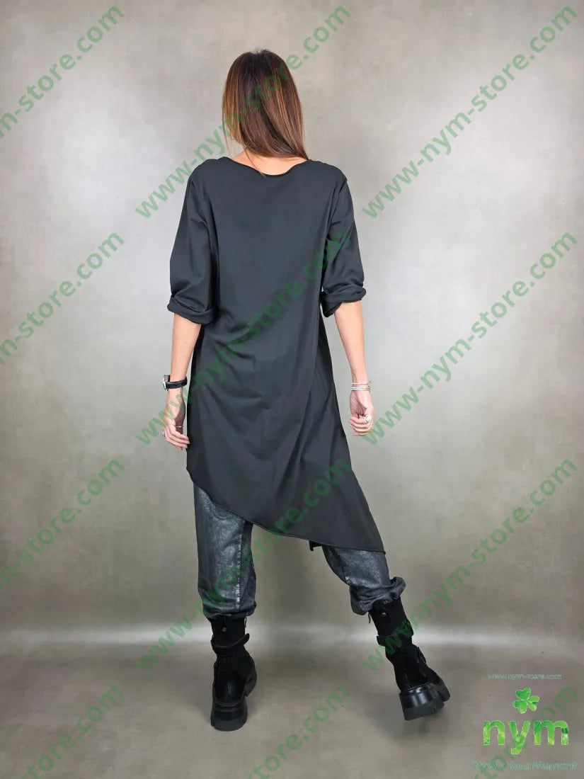 tshirt lunga cucitura taglio vivo 65vi30ny5ea TSHIRT