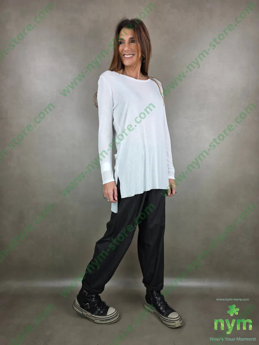 tshirt lunga stretta due spacchi 65vi30ny5ea TSHIRT