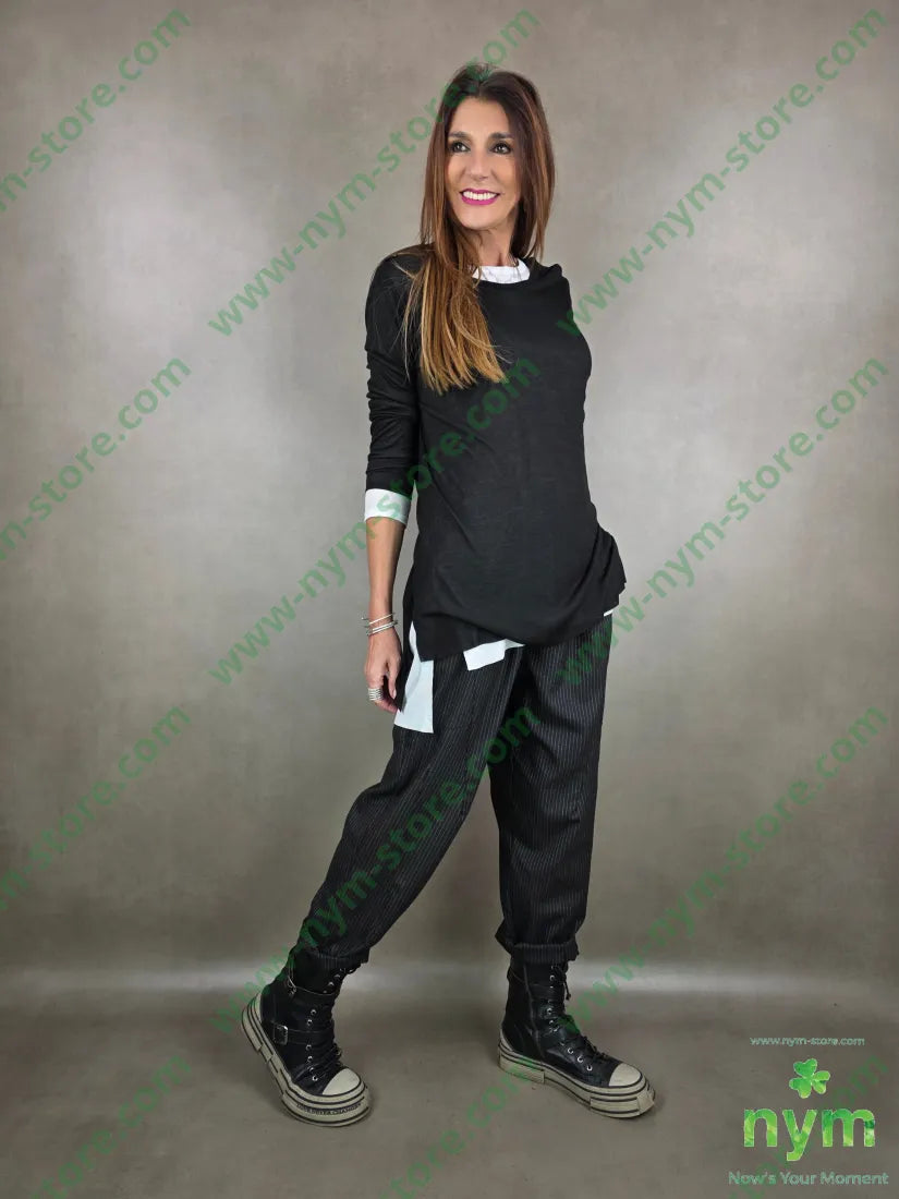 tshirt lunga stretta due spacchi 65vi30ny5ea TSHIRT