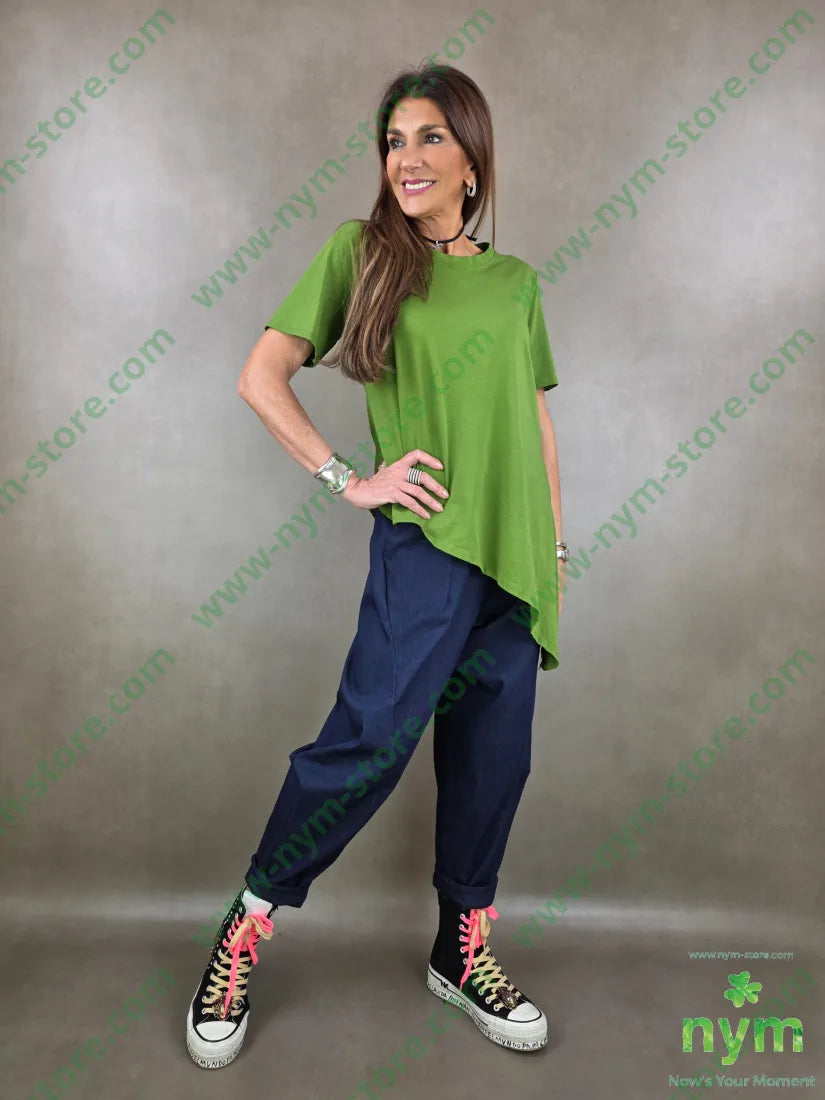 tshirt manica corta punta lato 100co TSHIRT