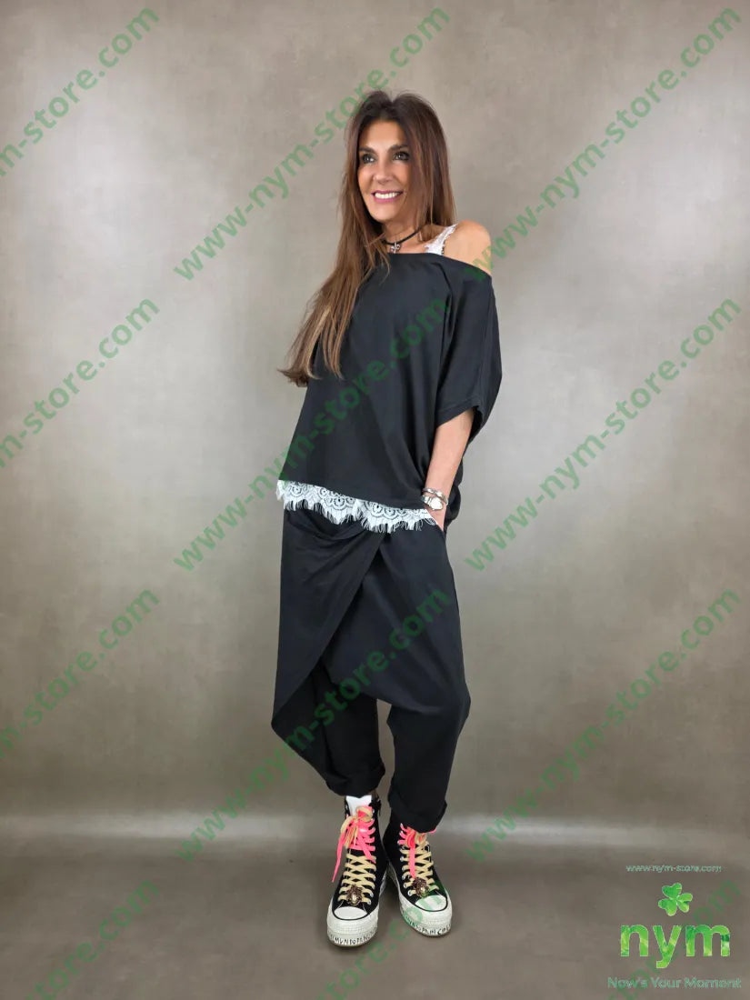 tshirt manica kimono 100co - TSHIRT