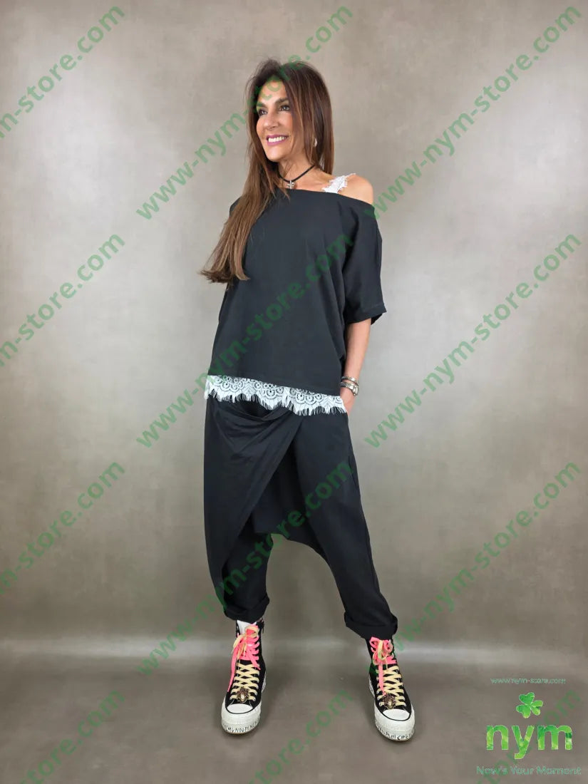 tshirt manica kimono 100co - TSHIRT