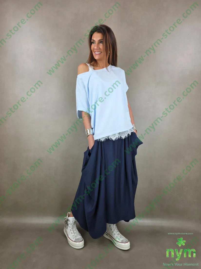 tshirt manica kimono 100co - TSHIRT