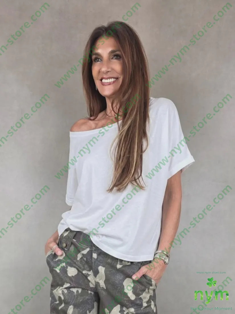tshirt manica kimono 100co - U / BIANCO / PE26 - TSHIRT