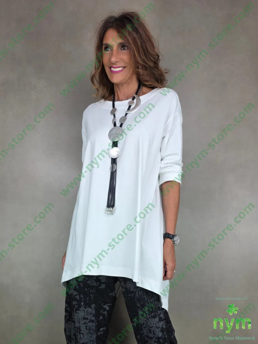 tshirt over coulisse dto 95co5ea U / PANNA / AI25 TSHIRT