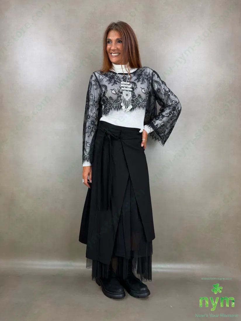 tshirt pizzo cropped 96pl4ea - TSHIRT