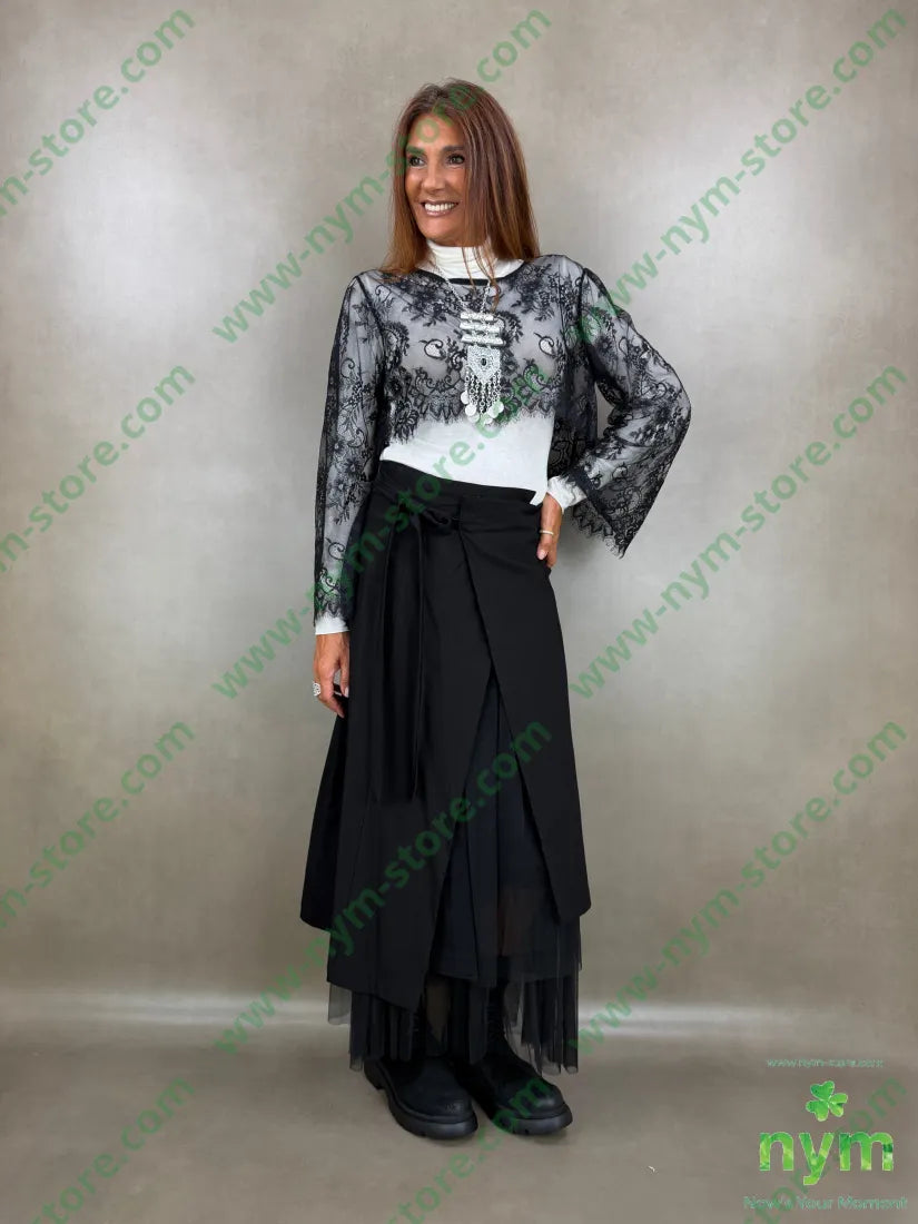 tshirt pizzo cropped 96pl4ea - TSHIRT